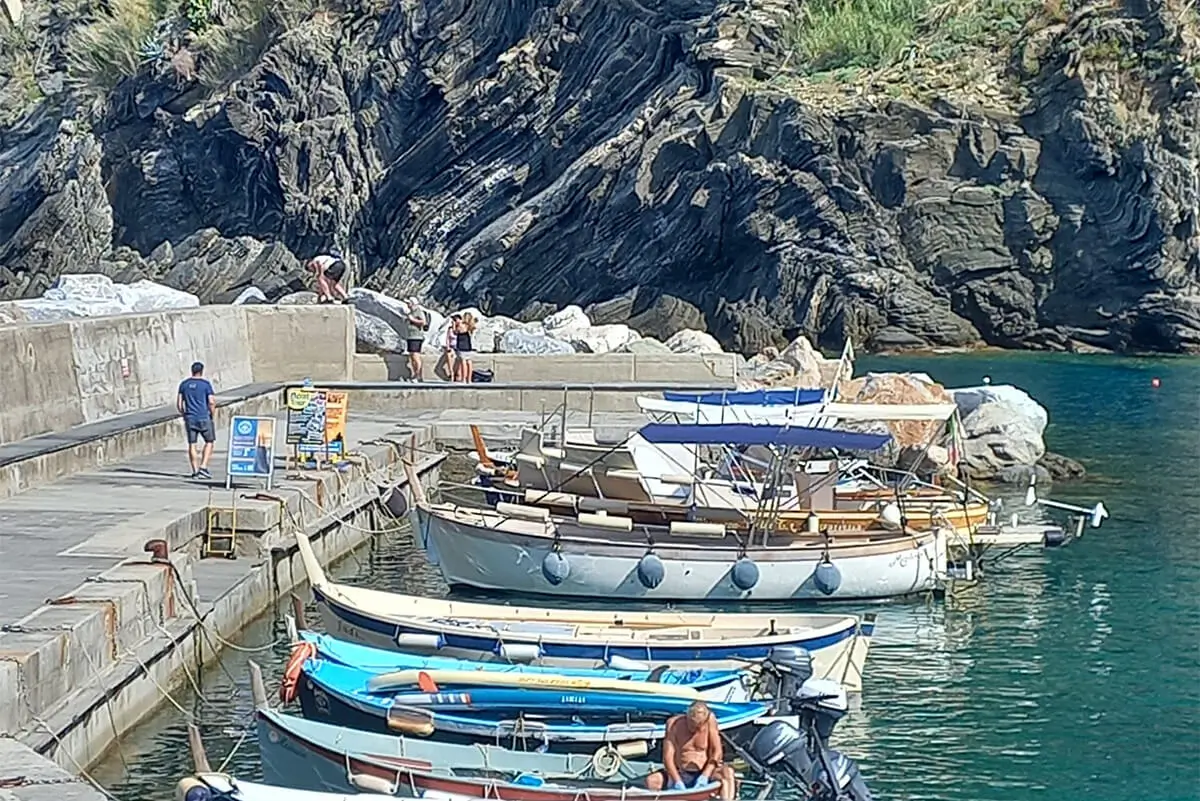 Vernazza molo Vernazza molo
